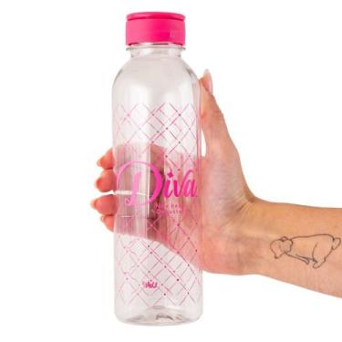 Imagem de Garrafa 500ml Com Alça Circular - Diva Clássica - WINDTI