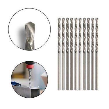 Imagem de Broca Din 338 Aco Rapido Dormer 3,3mm Kit Com 10 Unidades