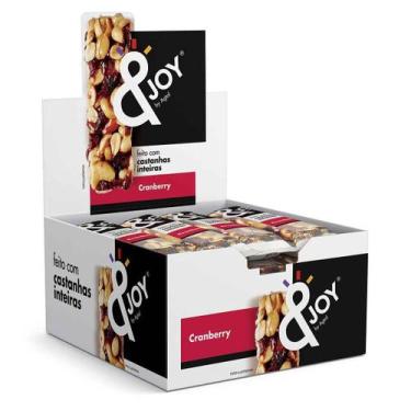 Imagem de Barra &Joy Nuts Cramberry 30G Display Com 12 X 30G, Castanha, Cereais
