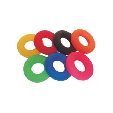 Imagem de Argola Lisa de Borracha Brinquedo para Pet 6 Pçs - J. Pet