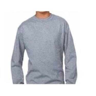 Imagem de Kit 5 Camiseta Básica infantil Menino e Menina Unisex  Manga Longa 100