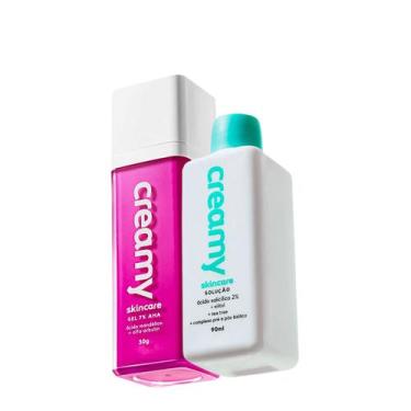 Imagem de Kit Creamy Ácido Mandélico Gel Antiacne e Ácido Salicílico Solução Tôn