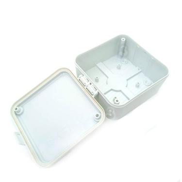 Imagem de Kit 10 Caixa Proteção Conector Câmera Cftv Balun Fonte com Ip67 102x10