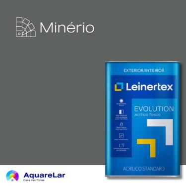 Imagem de Evolution Acrílico Leinertex Fosco 18L, MINÉRIO