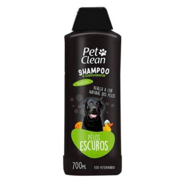 Imagem de Shampoo Pelos Escuros Cães E Gatos Pet Clean  700ml - PETCLEAN