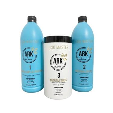 Imagem de Kit Progressiva Master Azul Original Ark Line - 1 Litro - Ark Line Cos