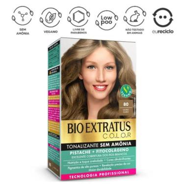 Imagem de Tonalizante Bio Extratus Sem Amônia Louro Claro 80