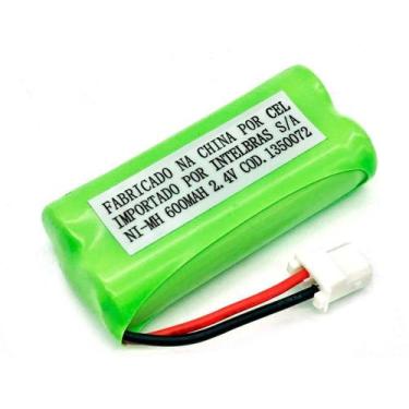 Imagem de Bateria para Linha TS Intelbrás 2,4V/600mAh AAA (1350072) - Intelbras
