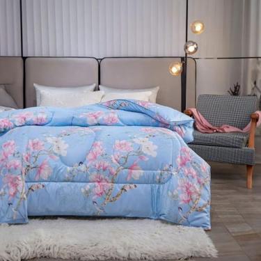 Imagem de Edredão Natura Estampado Aconchegante Noites Quentinhas - DECORALAR, Q