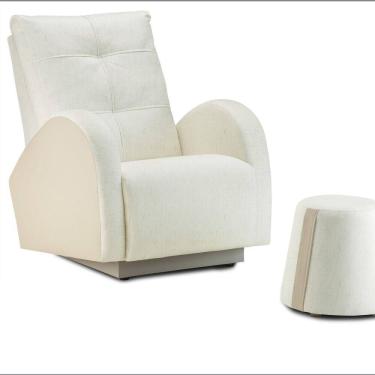 Imagem de Poltrona para Quarto de Bebê Ellen Tec. 504/636 Bege