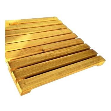 Imagem de / Art & Lar / 01 Deck de Madeira 50x50cm Base Tablado  - Art & Lar Art