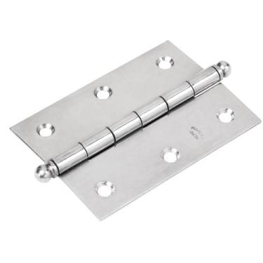 Imagem de Kit 6 Pç Dobradiça Inox Porta 2,5 Polegada (63x44 Mm) Mahler - mahler 