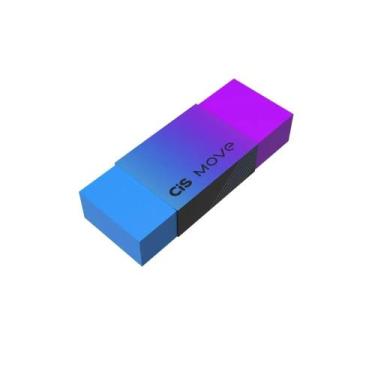 Imagem de Borracha Escolar Move Degradê Colorida - Cis