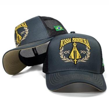 Imagem de Boné Trucker Telinha Lançamento Nossa Senhora Aparecida Varias Cores E