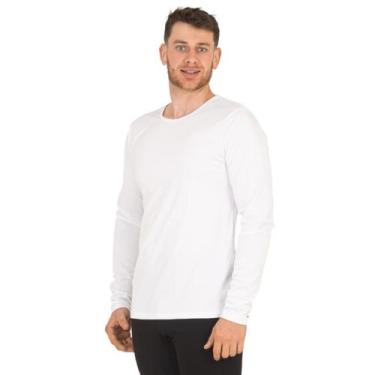 Imagem de Blusa Térmica Masculina Peluciada Segunda Pele Flanelada de Inverno P-