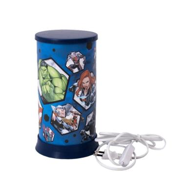 Imagem de Luminária De Mesa Hug Marvel Vingadores Heróis 24Cm Modelos