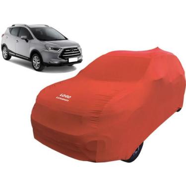 Imagem de Capa Automotiva Em Tecido Jac T5 Protetora - Mz, Vermelha