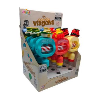 Imagem de Candy Toys Viagem  Tubo com Pastilhas de Tutti Frutti 12 Uni - Royal T
