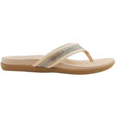 Imagem de Tamanco Dedo Feminino Casual Básico Dia a Dia Passeio Trabalho com Strass Ultra Conforto Beira Rio 8544.104