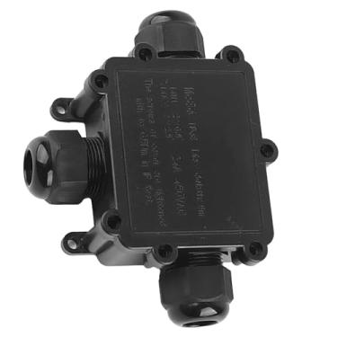 Imagem de Caixa de Junção à Prova d'água IP68 M686 - Conector à Prova d'água para Cabo Externo, Divisores Em Formato de T e Y para Conexões Elétricas Confiáveis (T)