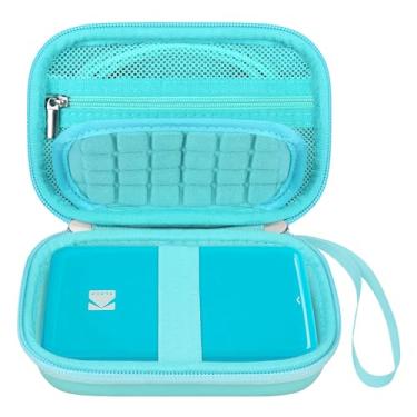 Imagem de Elonbo Estojo de transporte para impressora fotográfica KODAK Step Instant Smartphone, câmera digital portátil sem fio, sem fio, bolsa de viagem, suporte de armazenamento para impressora de imagens