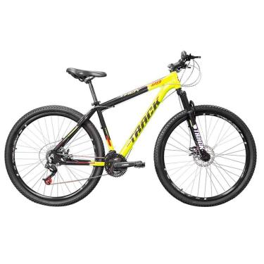 Imagem de Bicicleta Aro 29 TK3 Track Troy, 21 marchas, Verde Neon e Preto