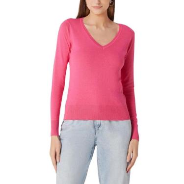 Imagem de Suéter Feminino Hering em Tricô Rosa-Feminino
