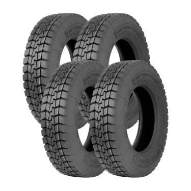 Imagem de Jogo 4 Pneus Speedmax Aro 17.5 Factormax-MD 215/75R17.5 135/133L 18 Lonas