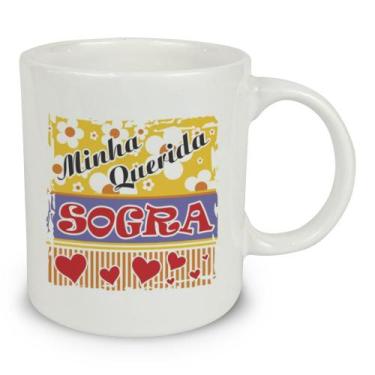 Imagem de Caneca Dedicatória Sortida 320mL - Cerâmica Regina, Vô, Sogra