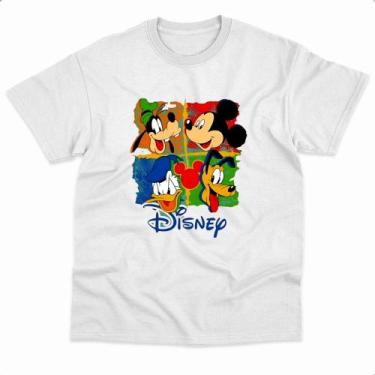 Imagem de Camiseta Mickey Pateta Pluto Pato Donald Estampado Desenho - Use Argum