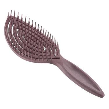 Imagem de Escova De Cabelo Amazonia Dompel Anti Frizz e Anti Estática Flexível A