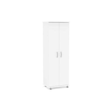 Imagem de Armário Multiuso Juvenil Limeira 169 c/ 2 Portas Branco - Politorno