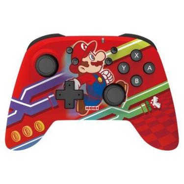 Imagem de Controle Sem Fio Hori HORIPAD Edição Mario compativel com Nintendo Swi