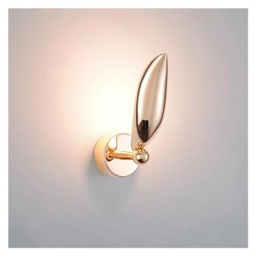 Imagem de HOSETEON Luminária de parede LED nórdica pássaro criativo em forma de gaivota arandela dourada interior decoração de casa quarto g, luz de parede