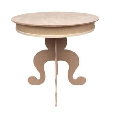 Imagem de Mesa Redonda Desmontável Festa - Medeiros Decor