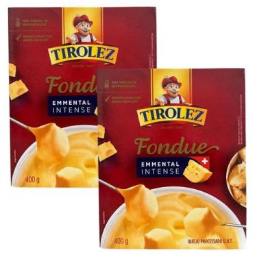 Imagem de Kit 02 Unidades 400g De Fondue De Queijo Emmental Tirolez