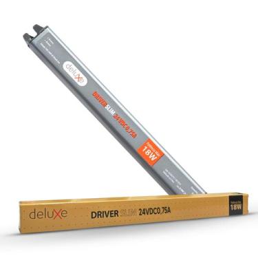 Imagem de Fonte driver Slim 18w 0.75a 24v 110v/220v Bivolt Ip20 Cod: 994210076 D