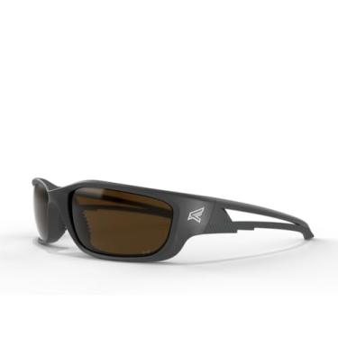 Imagem de Óculos de segurança Edge Kazbek Xl com armação e lente pretas, TSK-XL215, Polarized Copper