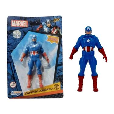Imagem de Boneco Marvel Capitão America 9.5Cm