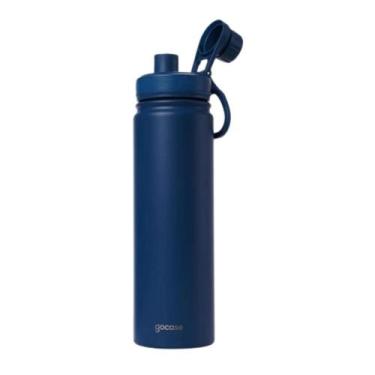 Imagem de Garrafa Térmica Gacase Fresh, 650ml, Azul Escuro - Gocase