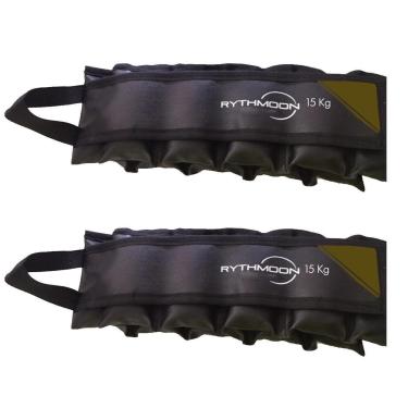 Imagem de Caneleira Rythmoon Tornozeleira De Peso Profissional Com Alça  15KG-Unissex