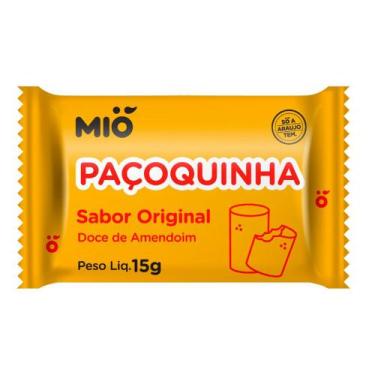 Imagem de Pacoquinha Rolha Mió Sabor Original 15g