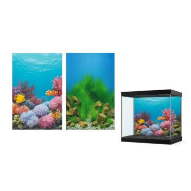 Imagem de Papel de Parede Aquário 50cm x 15M Fundo Realista dupla face - Bruartt