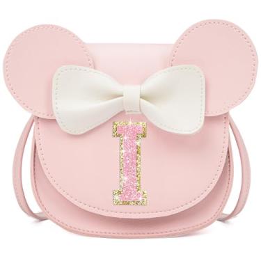 Imagem de OYLOLA Presentes de aniversário para meninas de 3, 4, 5, 6, 7 e 8 anos, bolsa infantil para meninas pequenas, presente para meninas, Rosa-rosa brilhante