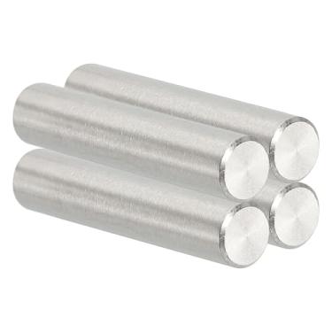 Imagem de PATIKIL Pino de cavilha de aço inoxidável de 10 mm x 50 mm, 4 peças de pinos de aço inoxidável 304 pinos de prateleira suporte de haste elementos de fixação de metal para prateleiras, componente de