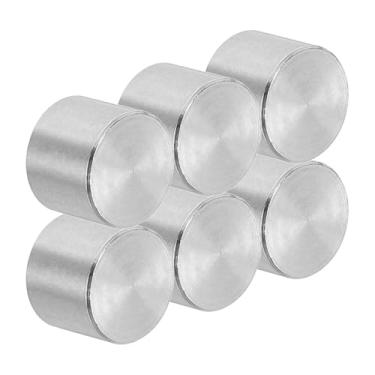 Imagem de PATIKIL Pino de cavilha de aço inoxidável de 12 mm x 10 mm, 6 peças de pinos de aço inoxidável 304 pinos de prateleira suporte de haste elementos de fixação de metal para prateleiras, componente de