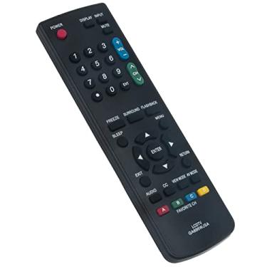 Imagem de Controle remoto de substituição GA695WJSA adequado para Sharp LCD TV Aquos LC-42LE620UT LC-55LE620UT LC-32LS510UT LC-19LS410UT LC-46LE620UT LC-42SB45U LC-42SB45UT LC-22LS510UT LC-19LSS. 40UT LC