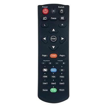 Imagem de ECONTROLLY Substitua o controle remoto adequado para projetor Optoma EH415ST W412 W415E EH415E EH415E-M