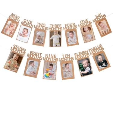 Imagem de ENFANTRY Faixa fotográfica de 1º aniversário