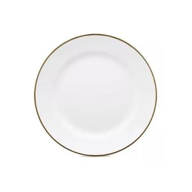 Imagem de Jogo De Pratos Sobremesa Em Porcelana Flamingo Com 6 Peças 22cm Oxford Sofia